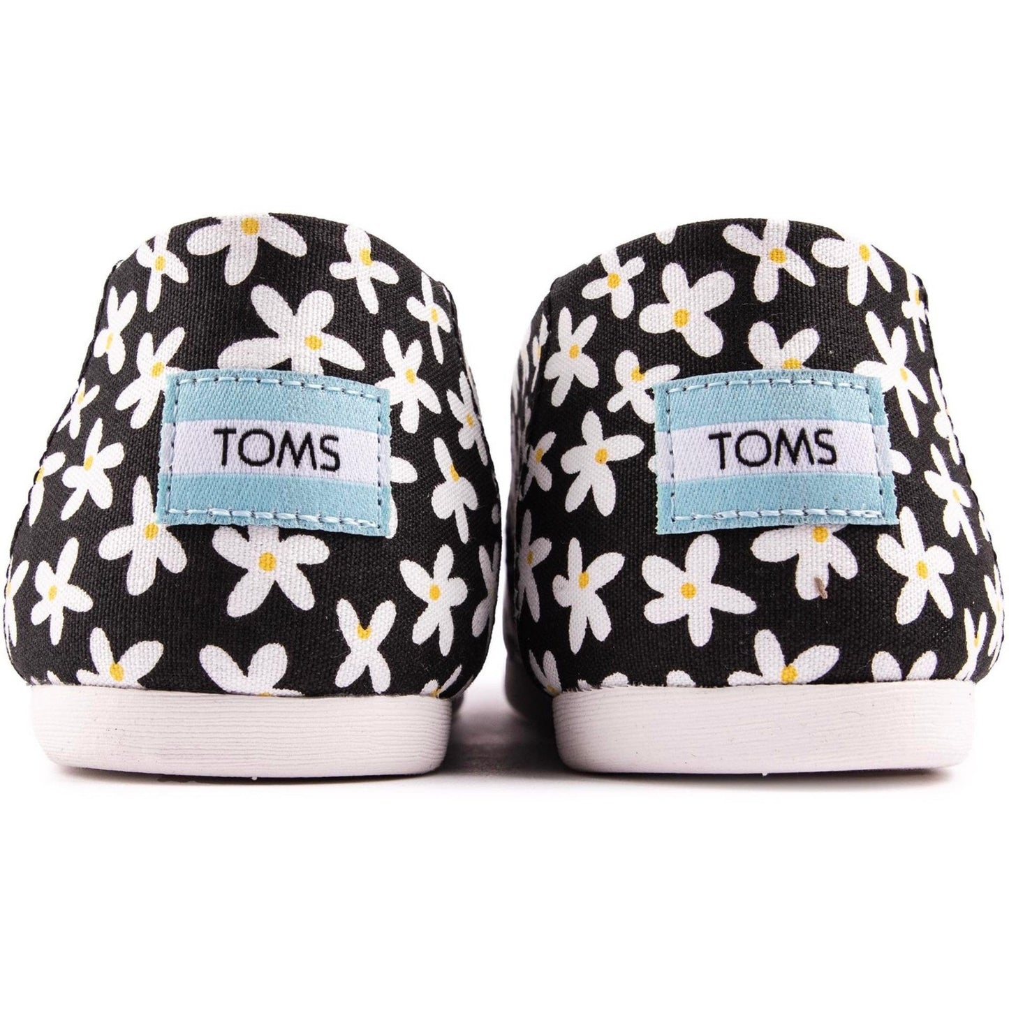 Toms Alpargata daisies comfort casual summer flats New Size 8