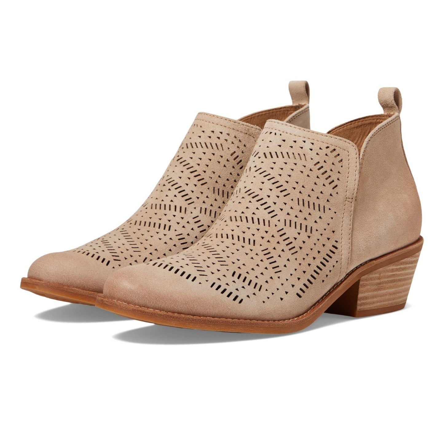 Sofft Womens  Augustina Bootie Seude Zip Booties Beige Size 8