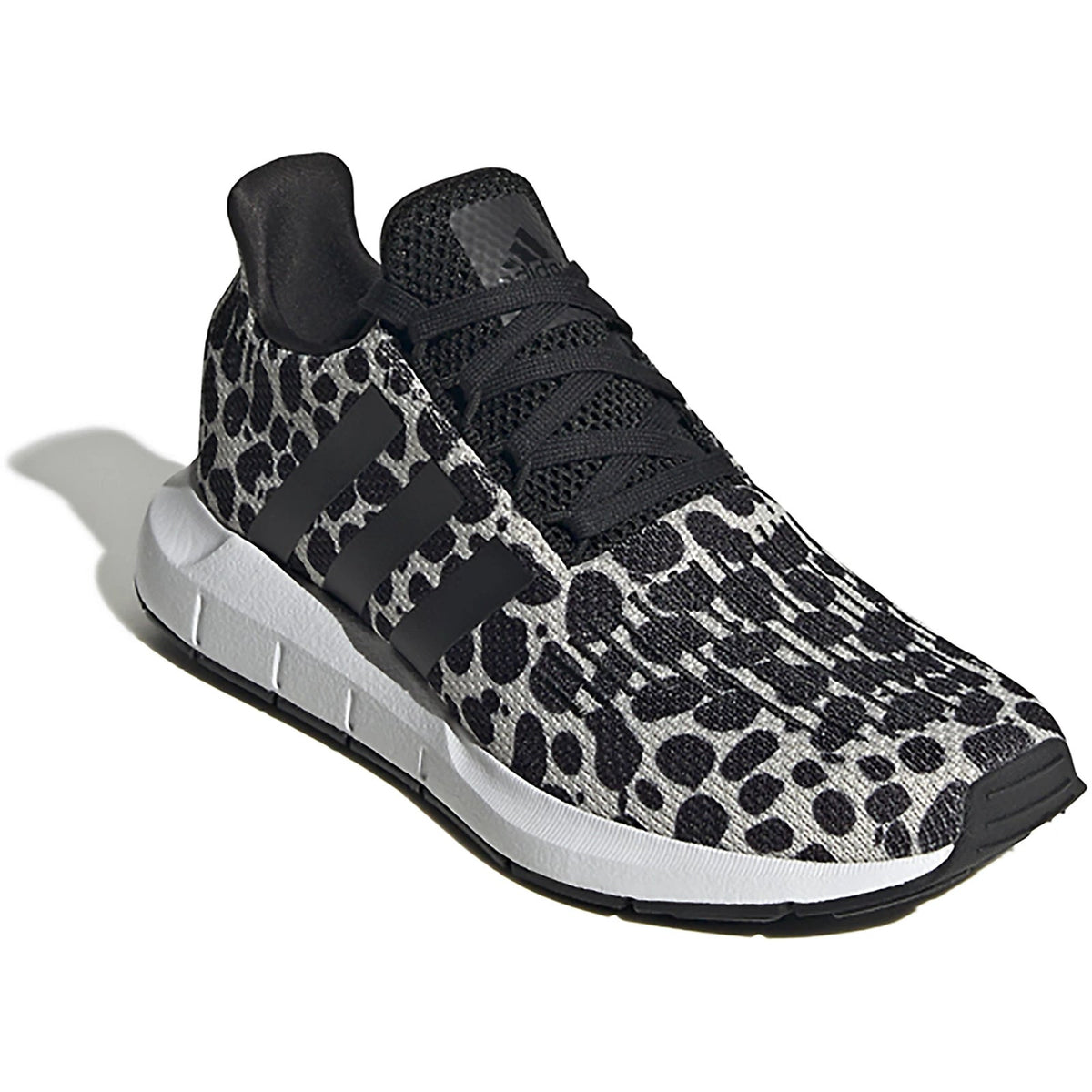 Adidas Swift Run 1.0 Womens Sneaker JR0634 Leopard Print / white/ black 7.5 M