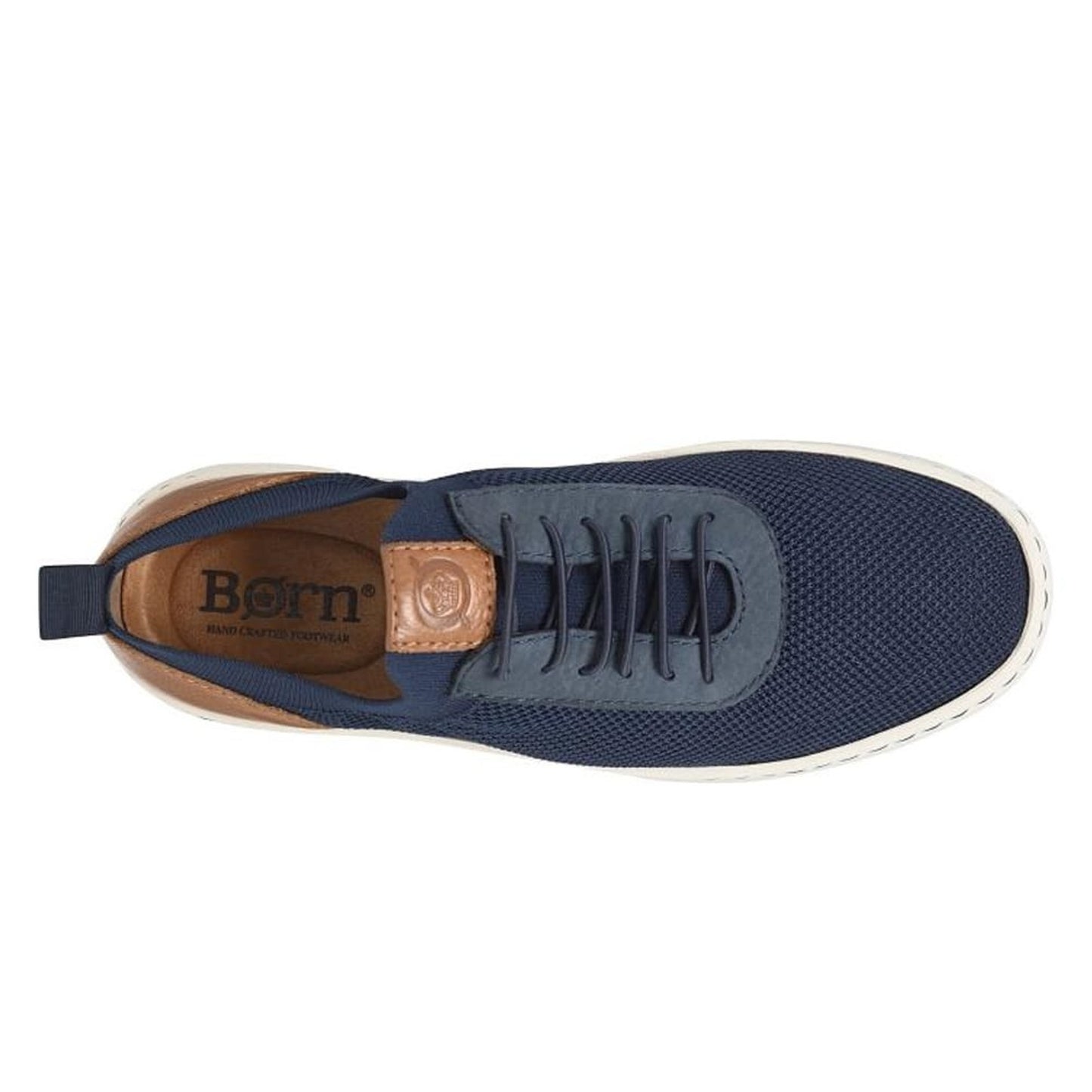BORN Marius Lightweight Sneaker, Men's Casual Shoe, Navy, Size 13 M