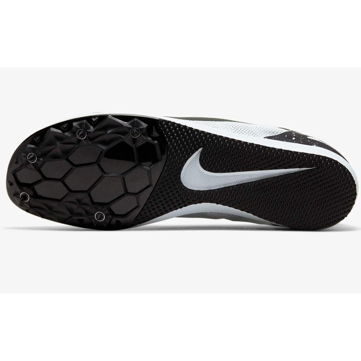 Nike Zoom Rival D 10 Track Field Spikes Pure Platinum indigo Men’s 10.5 /WMN 12