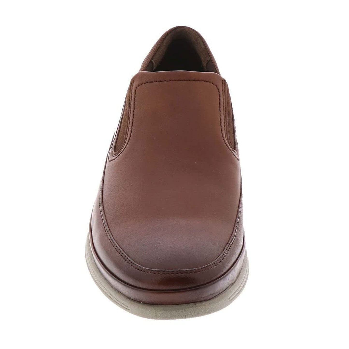 Florsheim Motion Moc Toe Men's Slip On Cognac leather Size 8.5 Wide