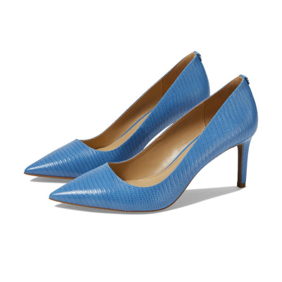 Michael Kors Alina Flex High Pump Women's 9 M Blue High Heel