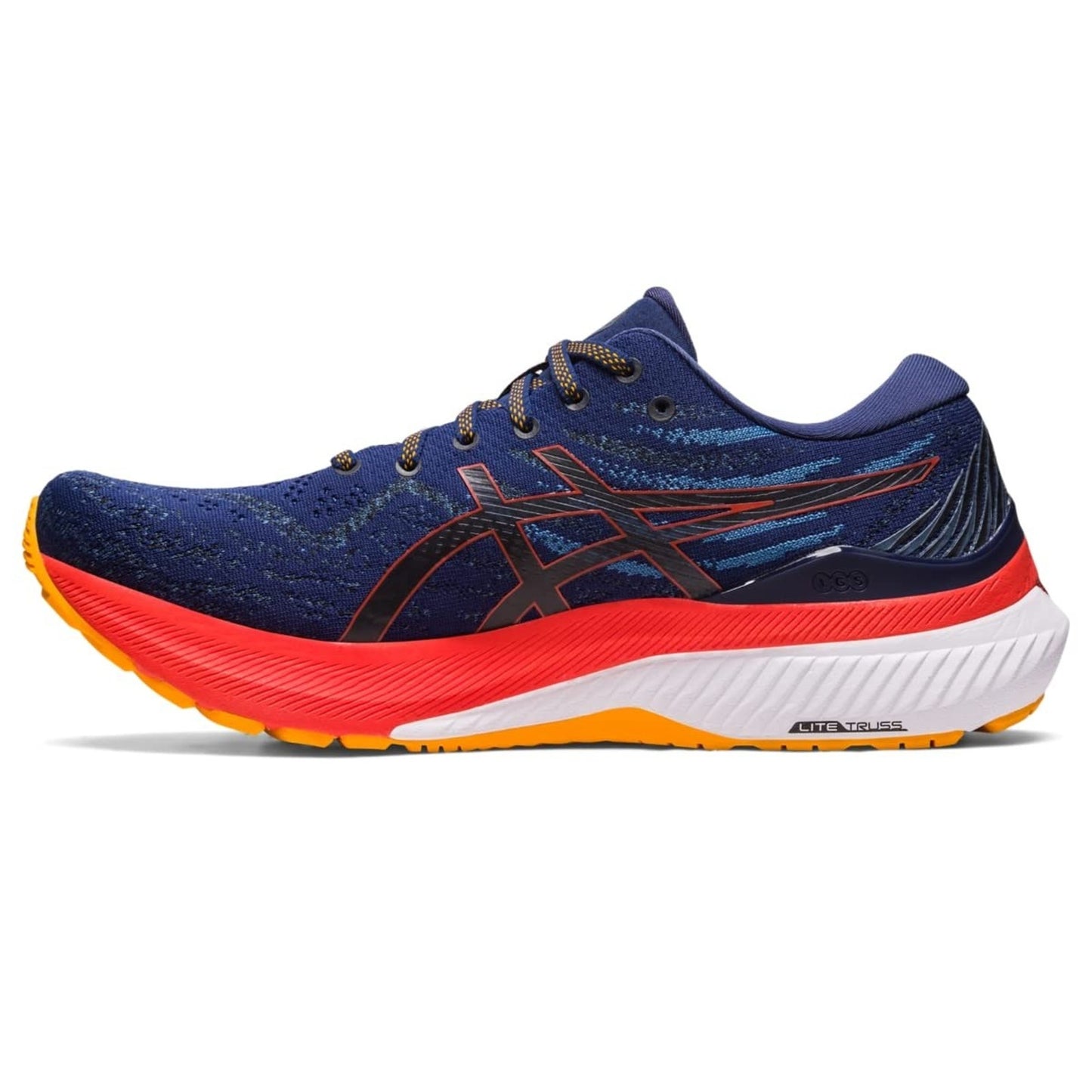 ASICS Gel-Kayano 29 Men's Running Shoes Deep Ocean/Cherry Tomato Size 7 M