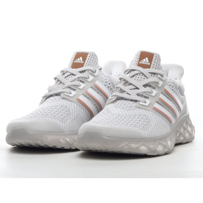 Adidas UltraBoost WEB DNA Woman's Running Shoes GREONE/FTWWHT/COPPMT GY8081 9.5