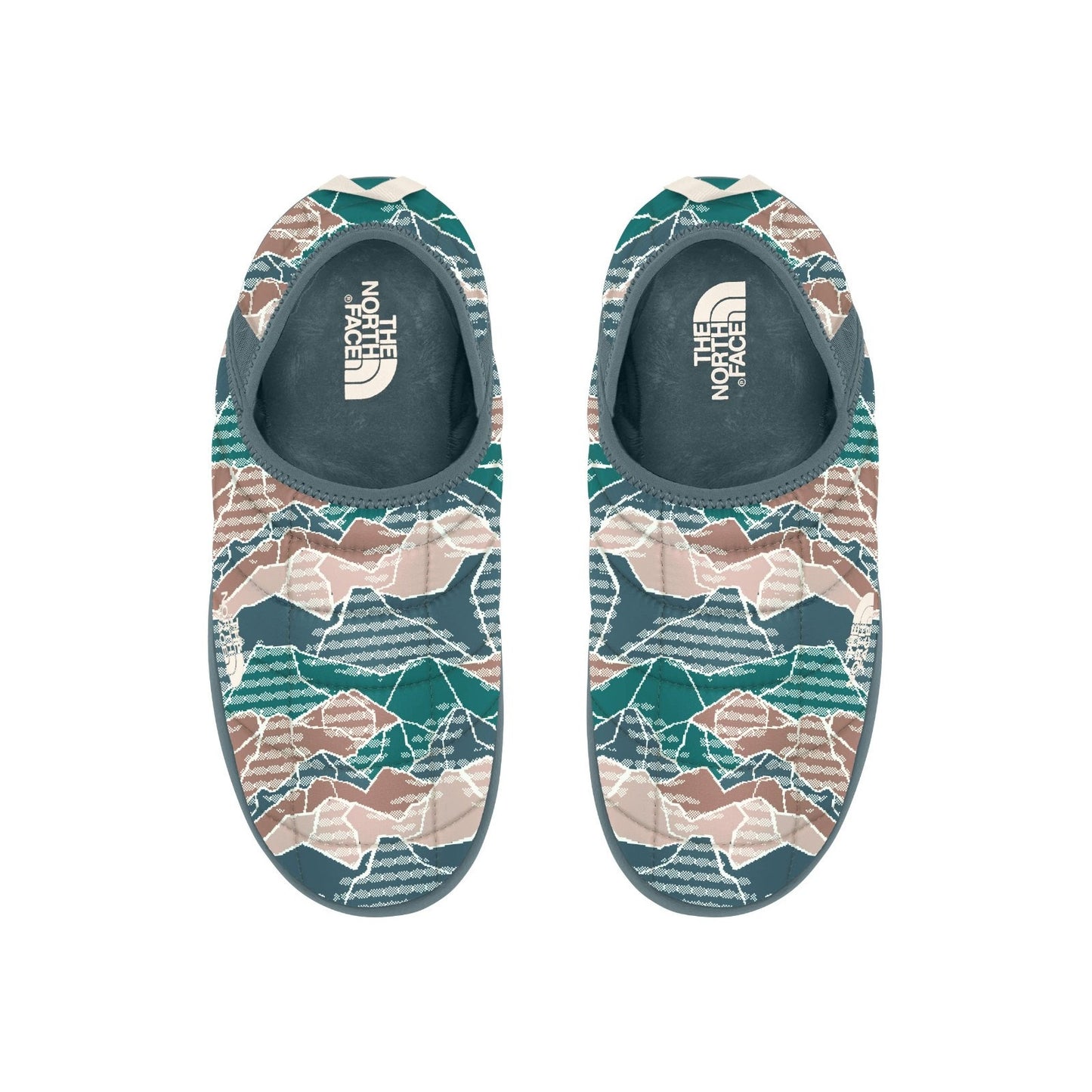 The North Face Women's THERMOBALL Traction Green/Camo/Goblin Blue 7 M