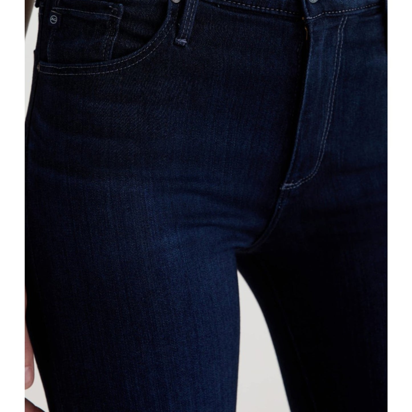 AG Adriano Goldschmied The Farrah High Rise Skinny Jeans Size 26/30 Castle Rock