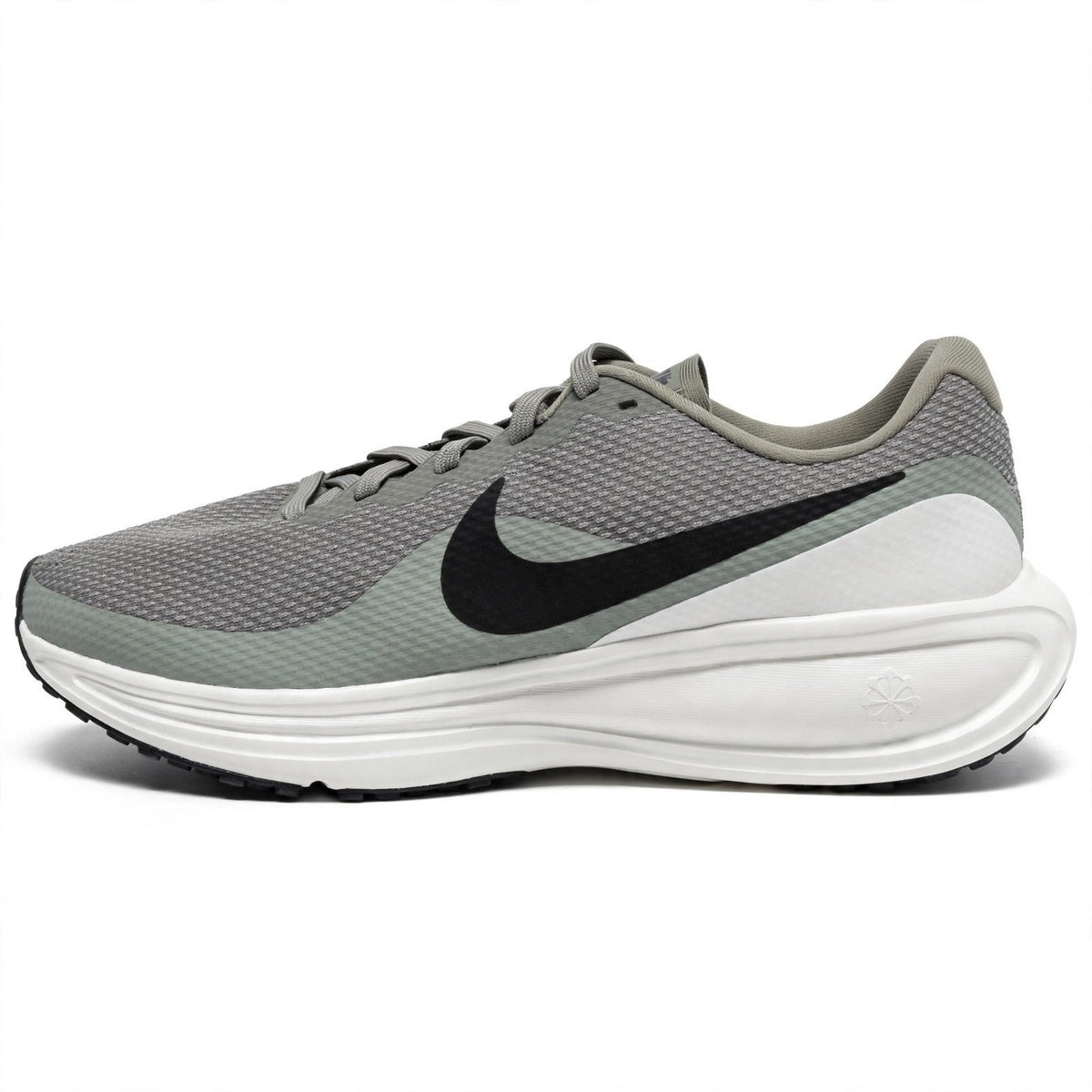 Nike Revolution 8 Light Army Black Running Shoes Mens Size 11 / Women 12.5