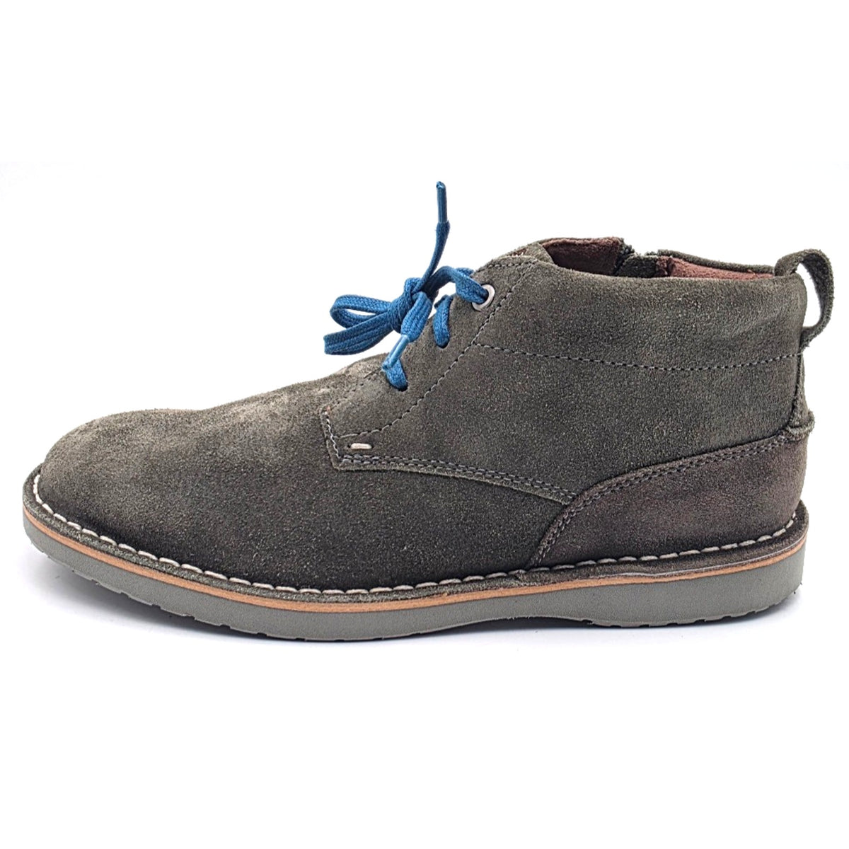 Florsheim Navigator Chukka Boys Casual Shoes Green Lace Up Size 7 M