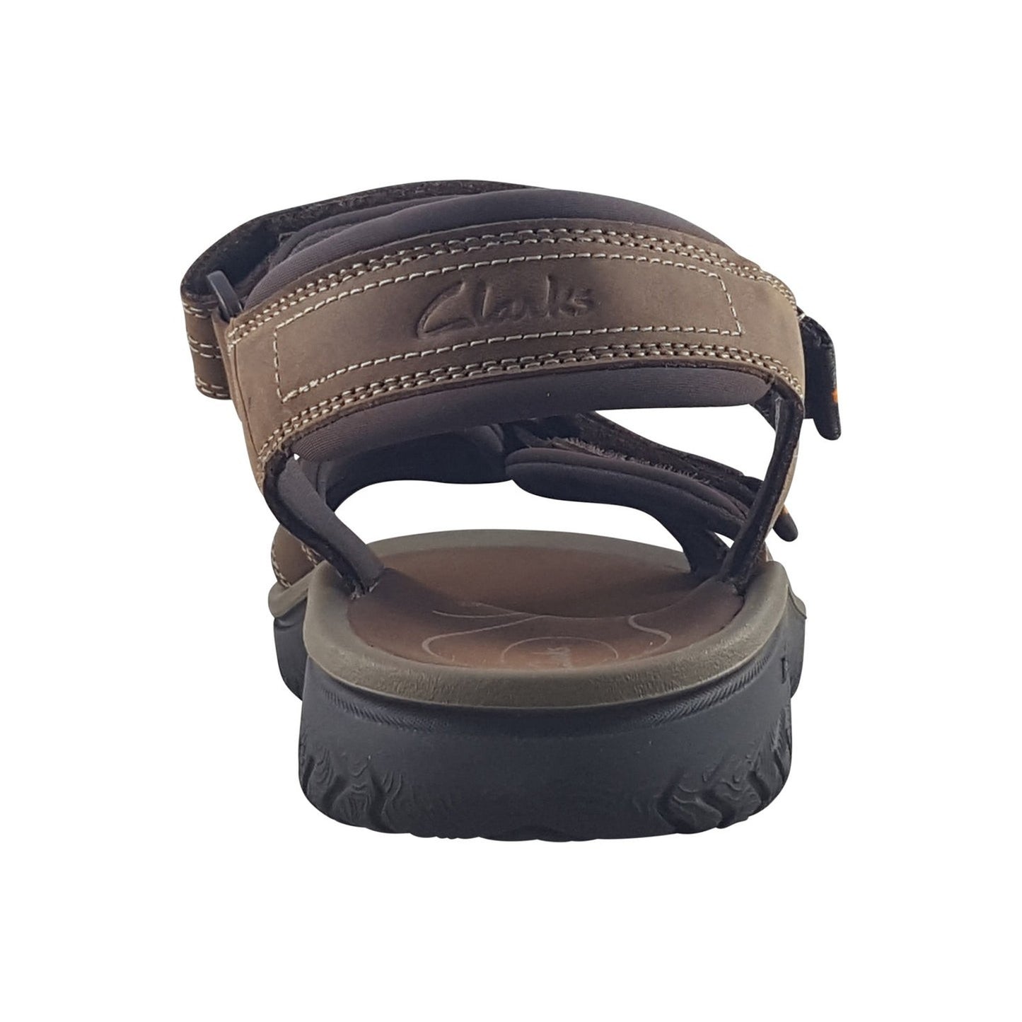 Clarks Wesley Shore Beeswax Leather Mens Sandals Brown Size 10 M
