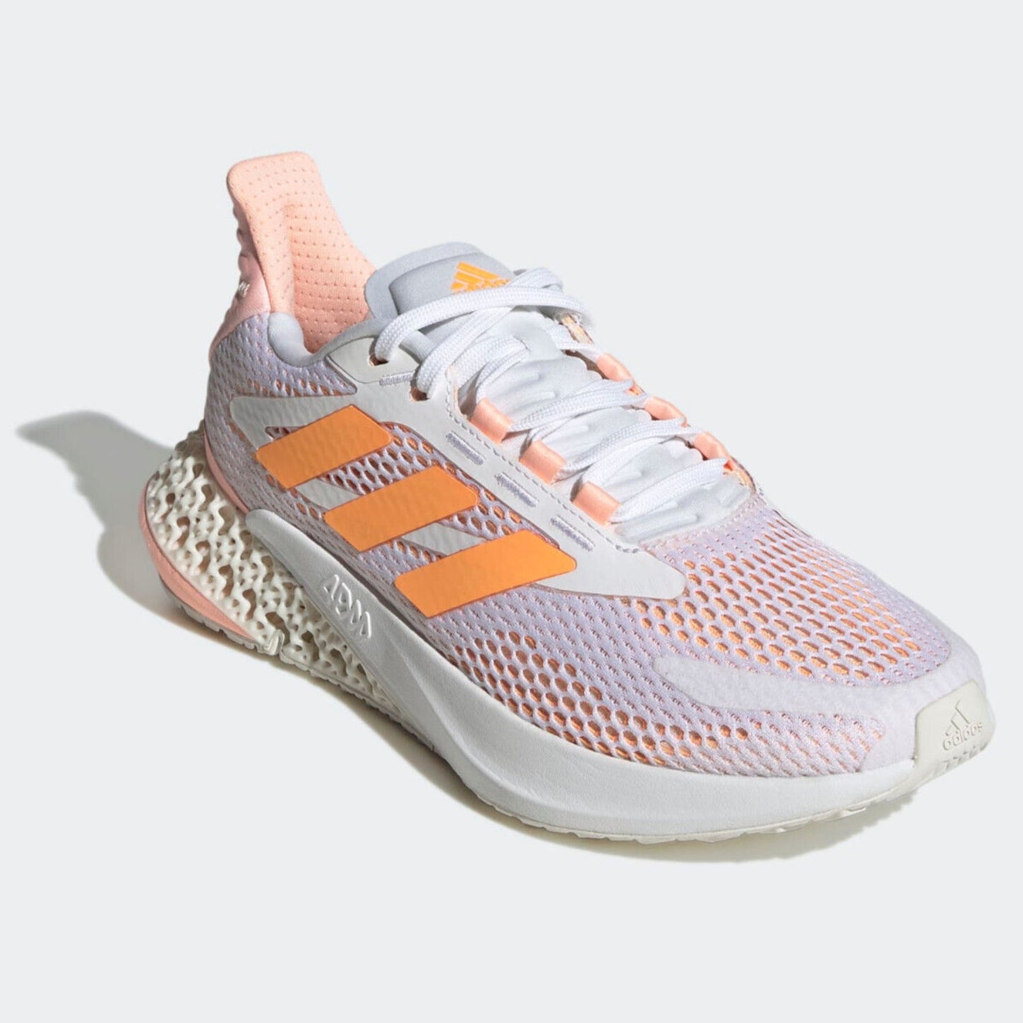 Adidas Women's 4DFwd Pulse "White Flash Orange" GX2984 Size 8
