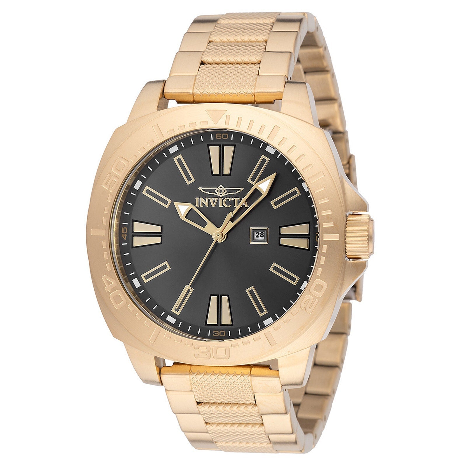 Invicta Speedway Quartz Gold Dial Men's Watch 46 mm Invicta