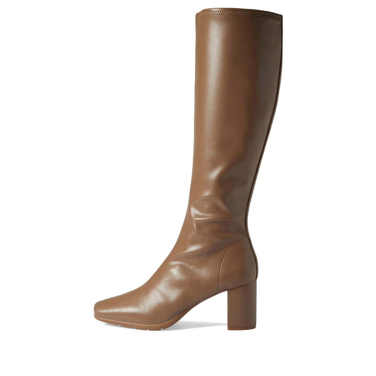 Aerosoles Micah Women's Tall Shaft Boot Heel Taupe Leather 9 M