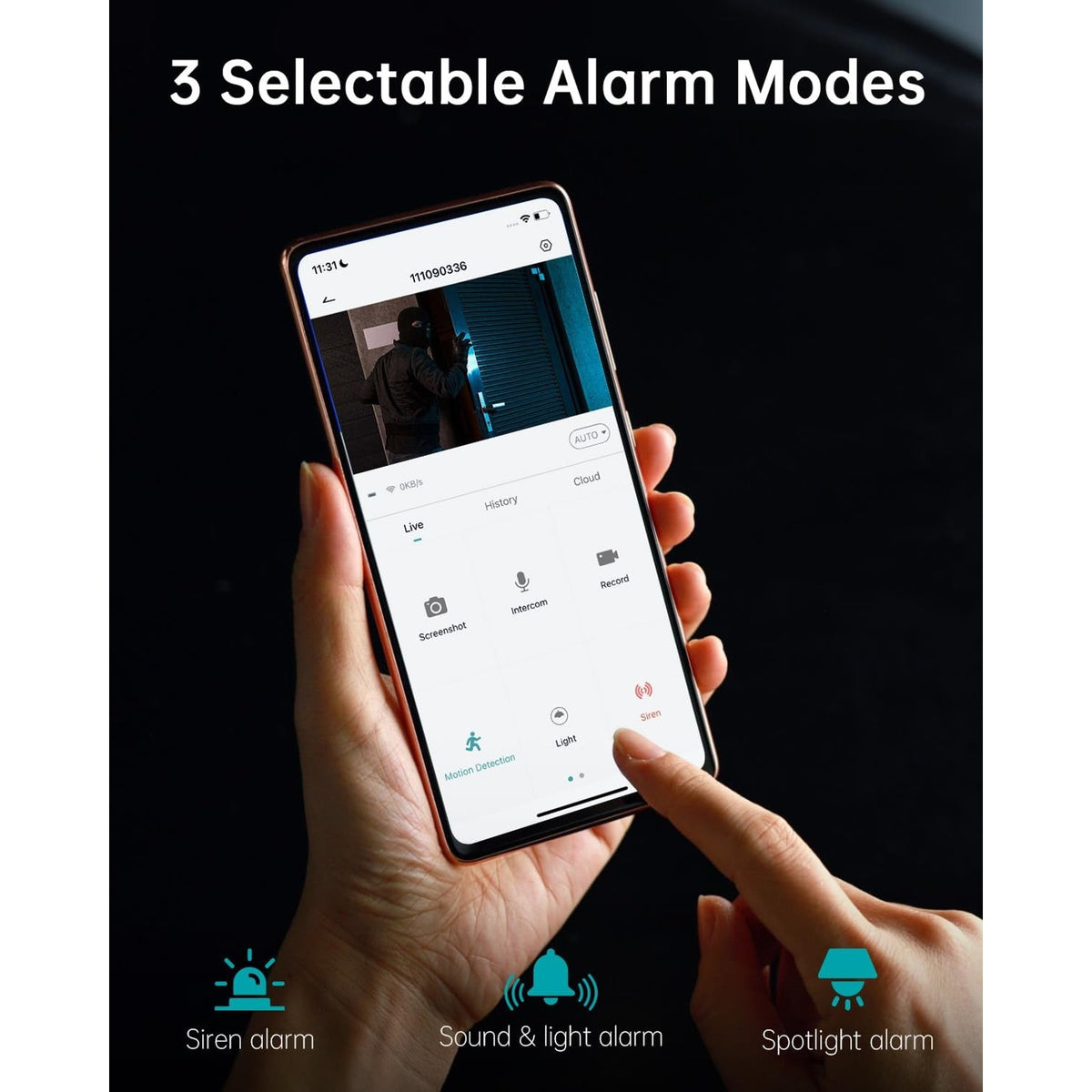 ZUMIMALL 2K Battery Powered WiFi Outdoor Security Cameras 2-Pack App Night Visio