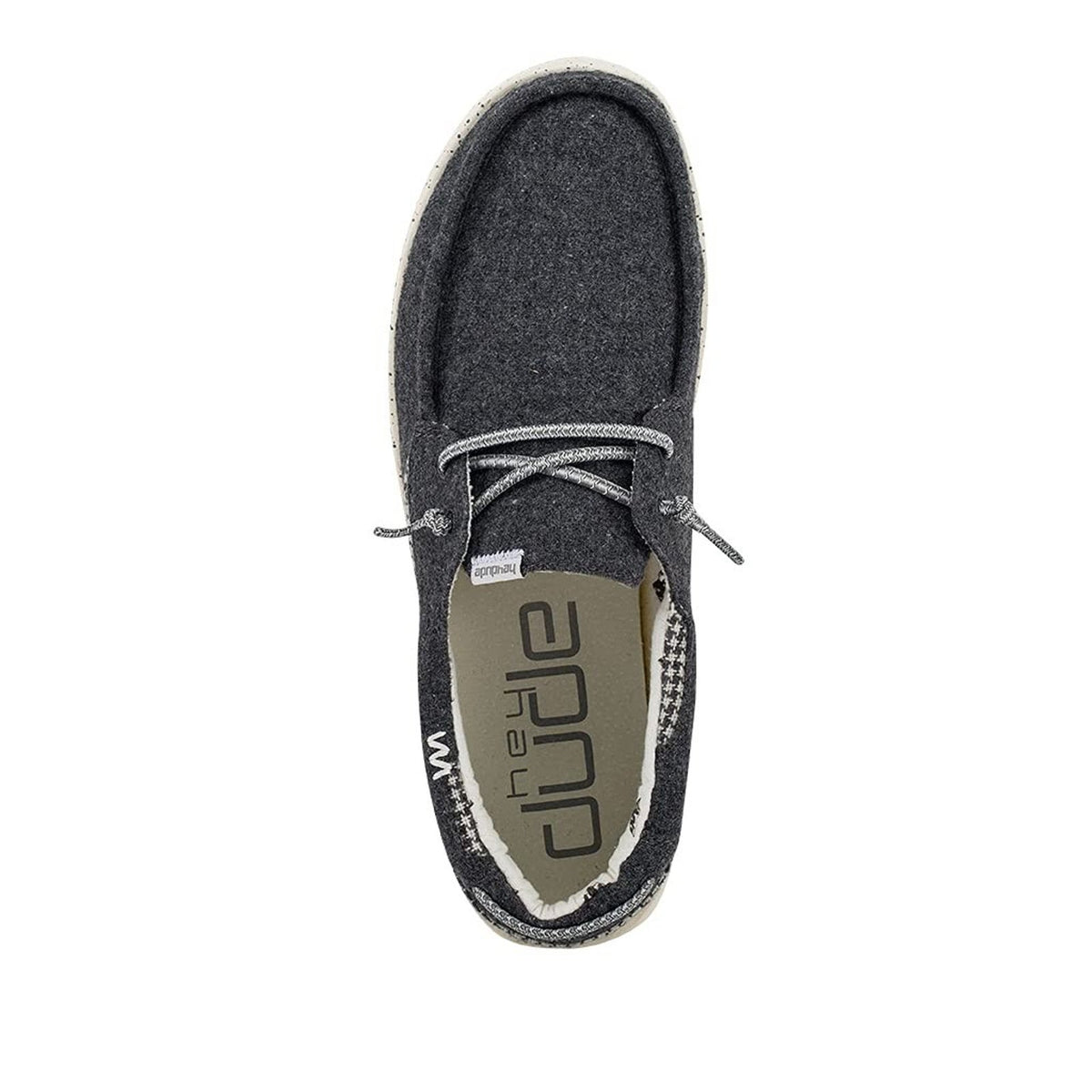 Hey Dude Welsh Grey Houndstooth Men's Casual Comfort Shoes US Size 12
