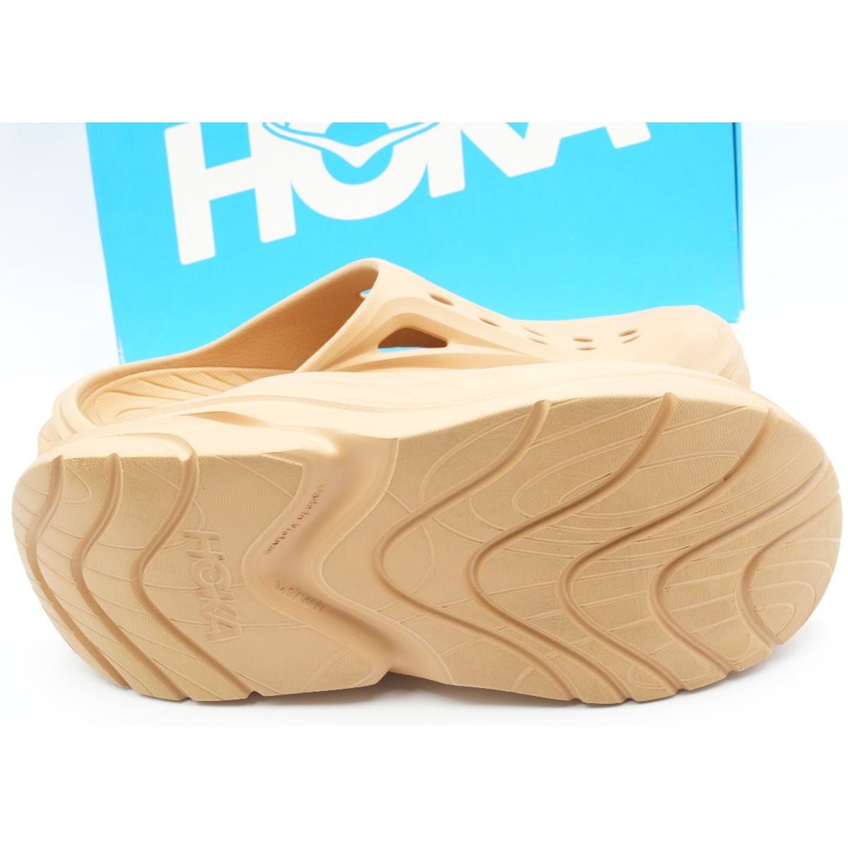 Hoka Ora Recovery Mule Unisex Vanilla 1147951 Men’s Size 9 Women’s Size 11