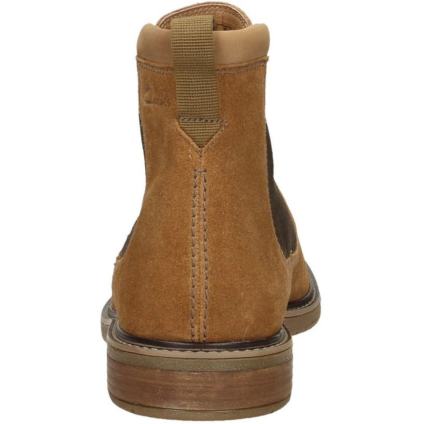 Clarks Men's Clarkdale Hall boot Shoes Cognac Suede Size 8 M Clarks