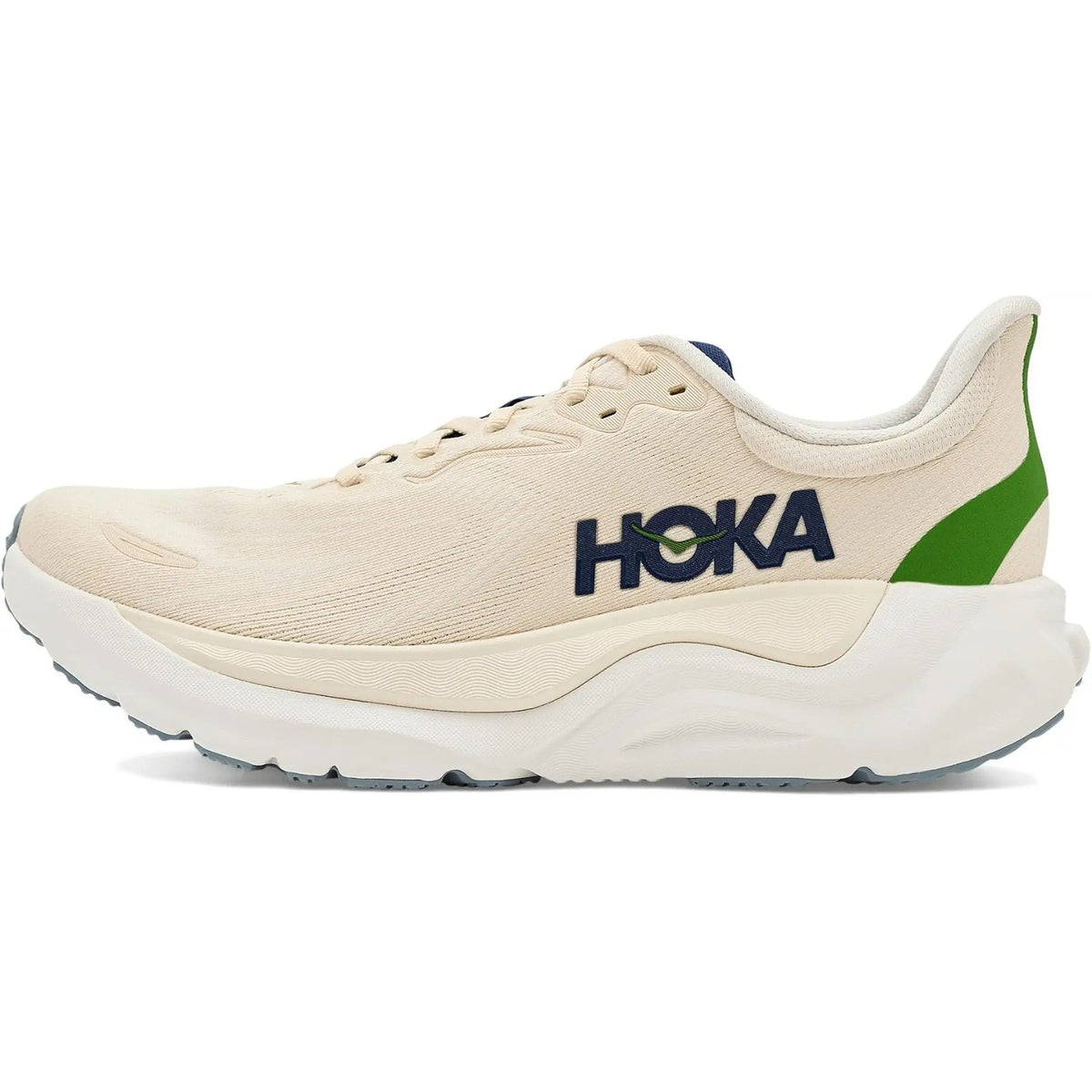 Hoka One Arahi 8 Mens Athletic Running Shoes Sneakers Alabaster Birch Size 9.5 D