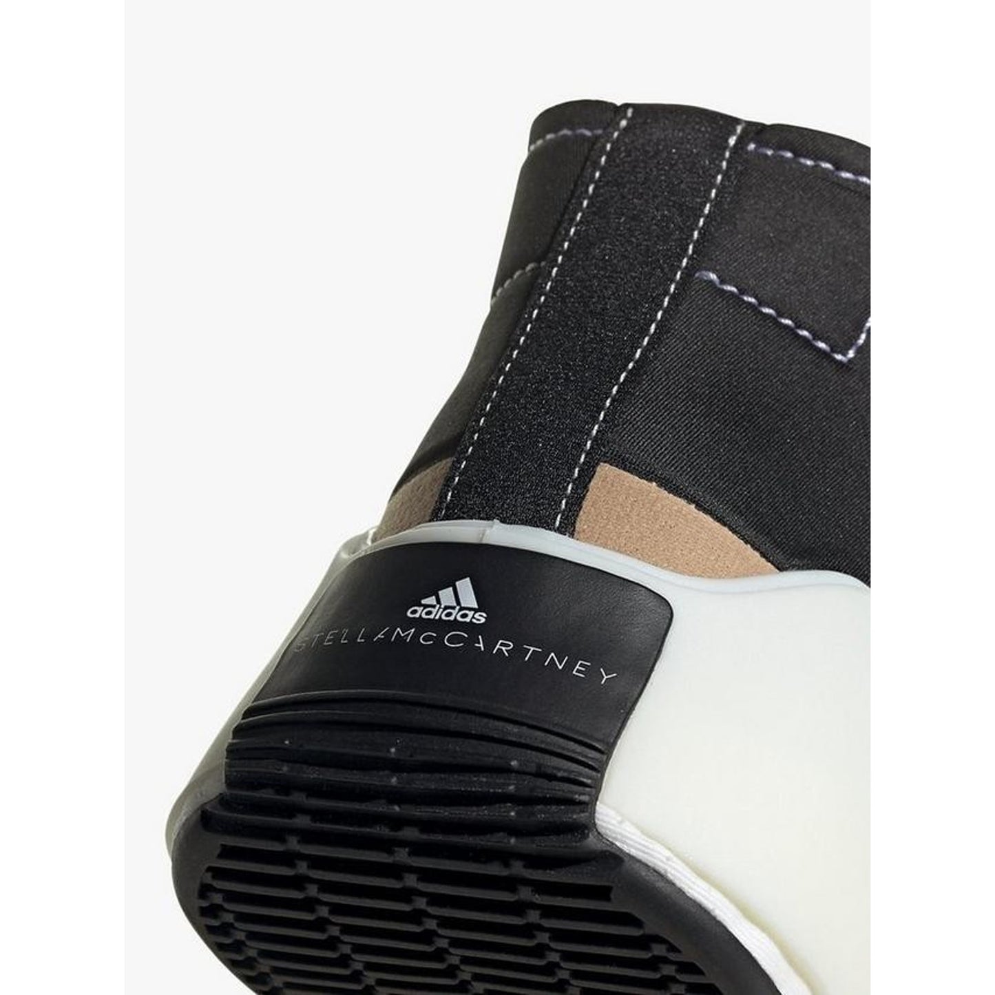 Adidas Stella McCartney Treino FX1955 Mid Sneakers Womens 7.5 B Black White