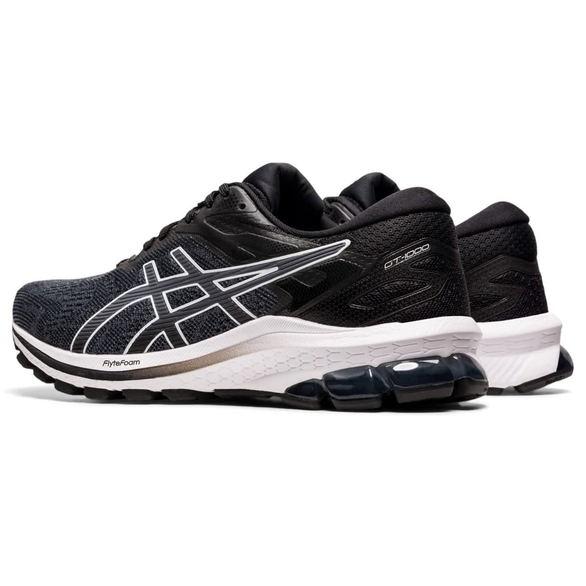 ASICS GT-1000 10 Women's Running Shoes Black/White Size 9.5 M