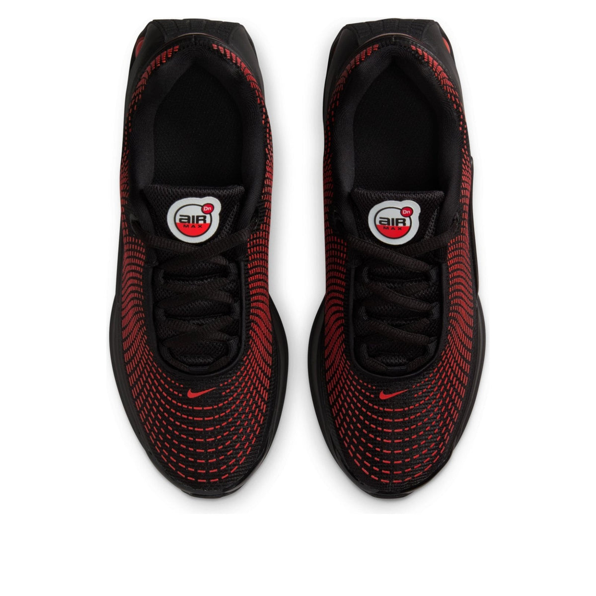 Nike Air Max DN (GS) Running Shoes BRED Black/Crimson Size 7 Y / 8.5 Women