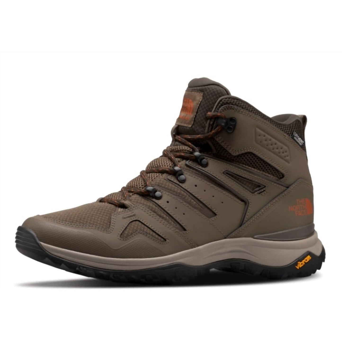 The North Face Men's Hedgehog Fastpack II Mid WP Boot Brown Black 9.5 M