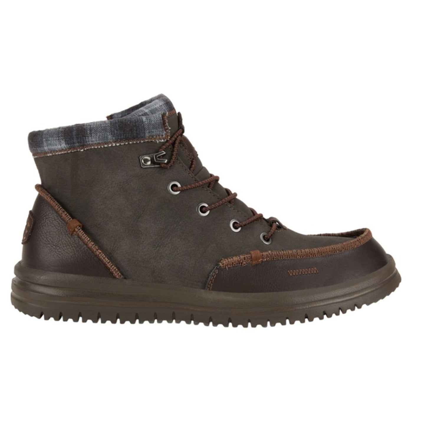 Hey Dude Bradley Classic Men’s Brown Lace Up Casual Boots US Size 15 M