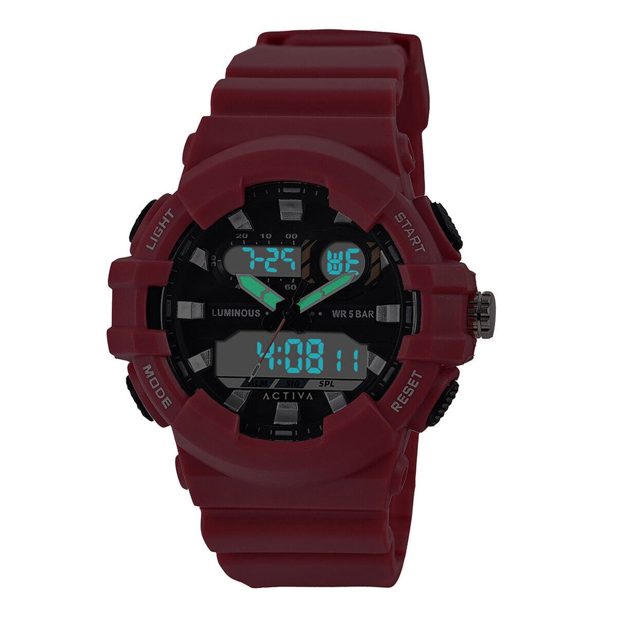 Watch Digital Inxia Activa Pixel X Invicta Digital Men's Watch Luminous ,Light analog - 50 ...
