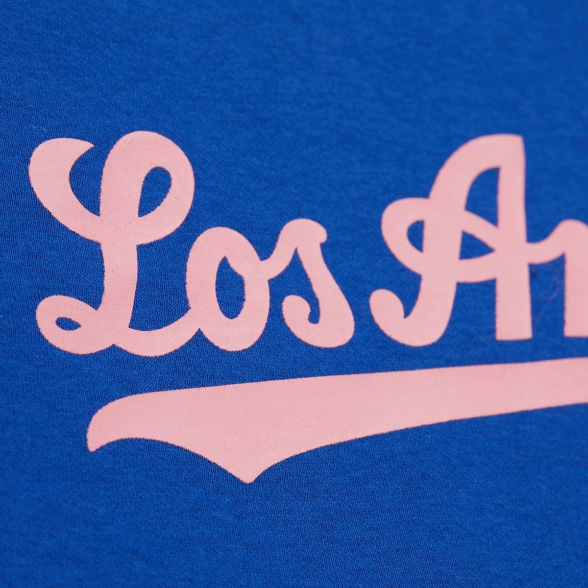 Mitchell & Ness Los Angeles Dodgers Royal BLACKPINK x MLB Pullover Hoodie Medium