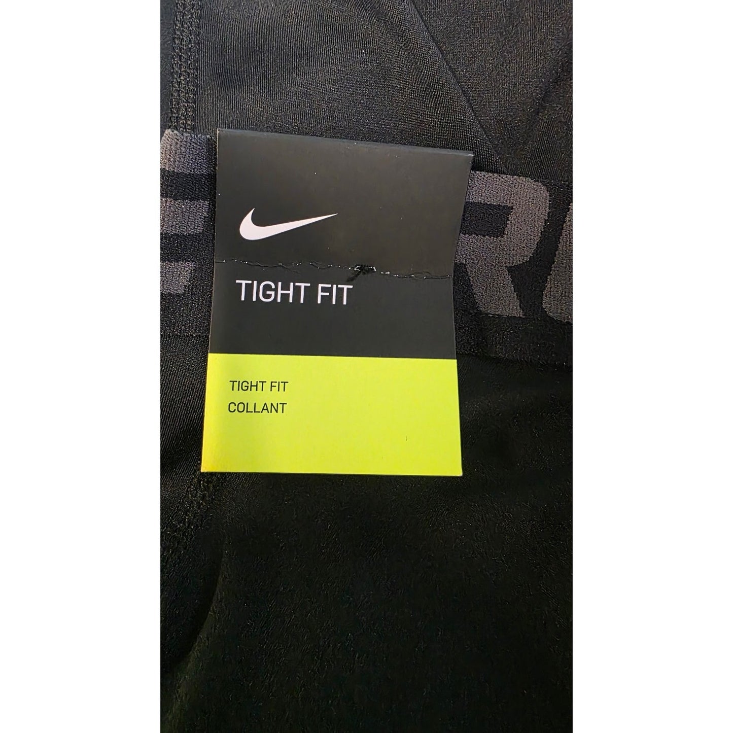 NIKE PRO 3/4 LENGTH BOY'S TIGHTS SIZE Medium NEW BV3506 091 Black