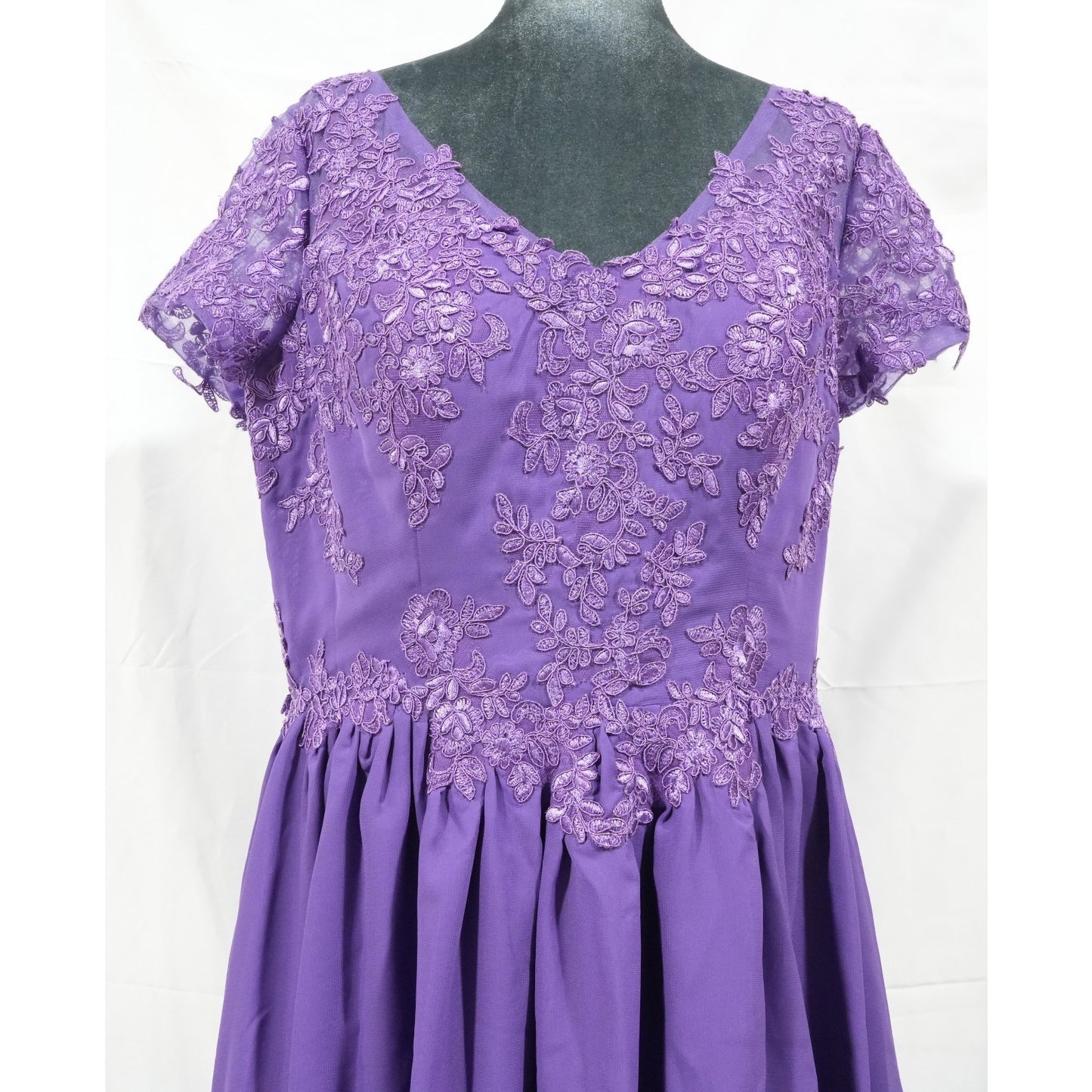 JAEDEN Mother of The Bride Dresses Chiffon - Long Lace Mother of the Groom 16 W