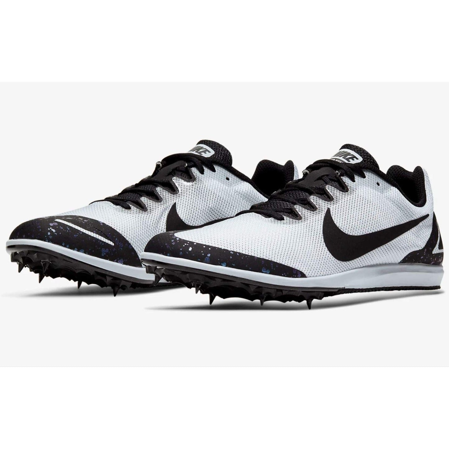 Nike Zoom Rival D 10 Track Field Spikes Pure Platinum indigo Men’s 10.5 /WMN 12