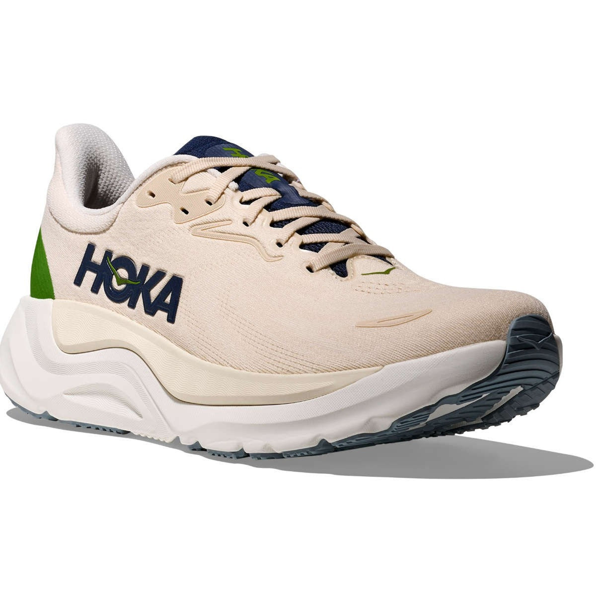 Hoka One Arahi 8 Stability Mens Athletic Running Shoes Alabaster-Birch Size 12 M