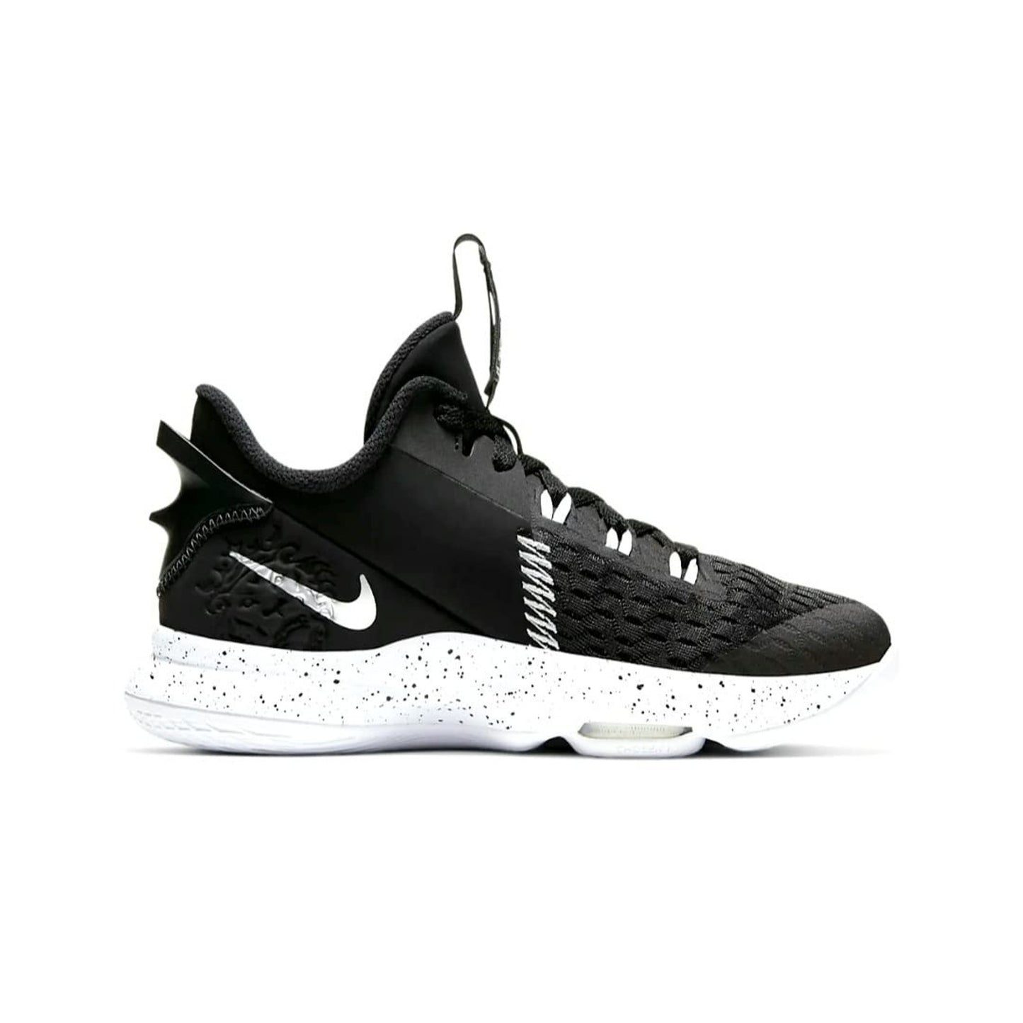 Nike LeBron Witness 5 GS Kids Basketball Black Mettalic silver CT4629001 Size 6Y