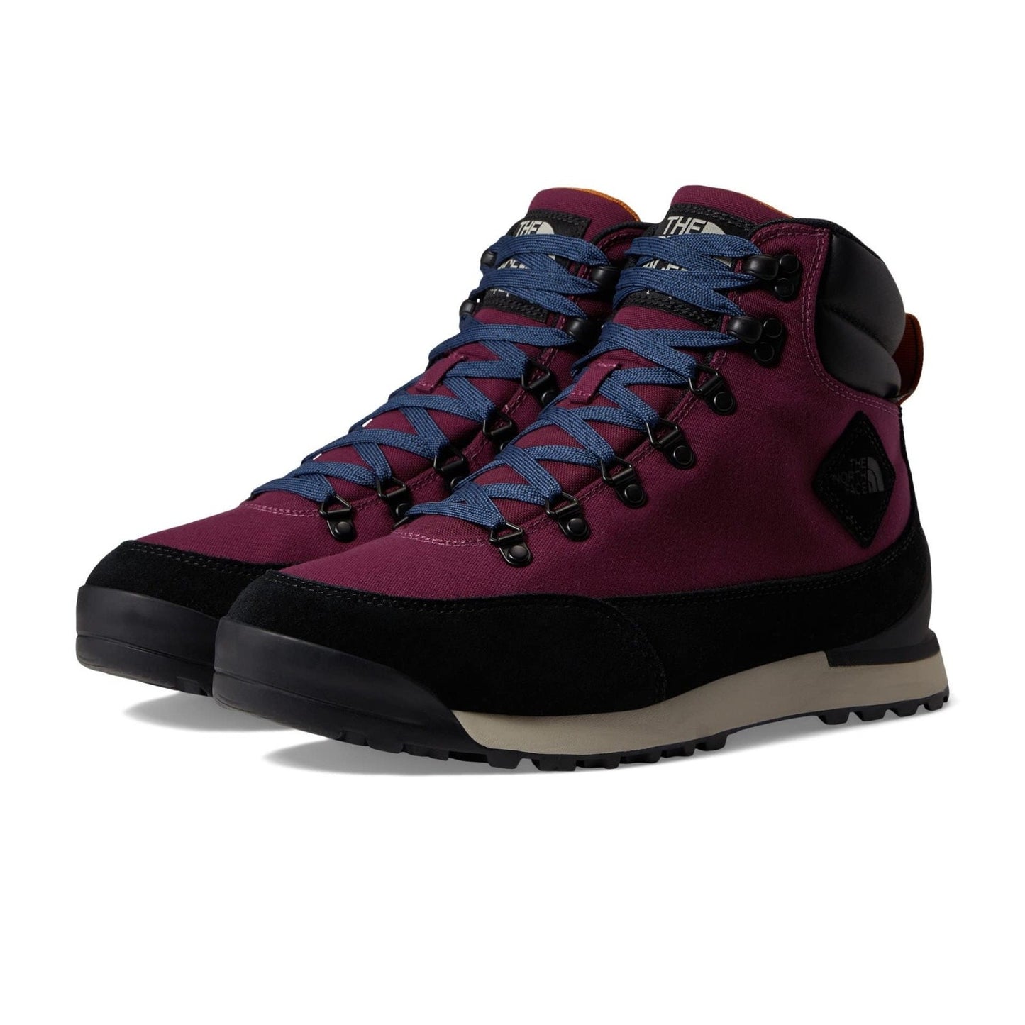 The North Face Men's Hiking Back-To-Berkeley IV Textile WP Burgundy TNF Black 12