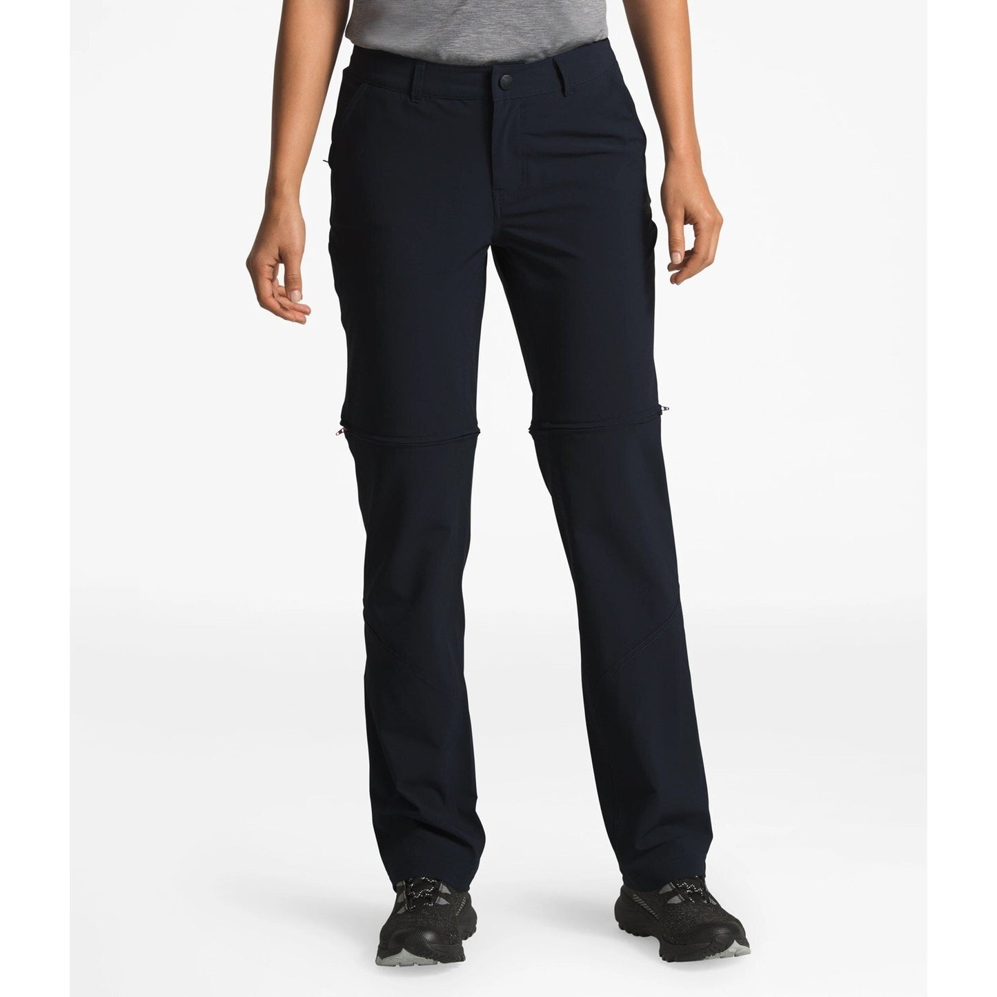 THE NORTH FACE Women's Paramount Convertible Pant, TNF Black, 10 Regular