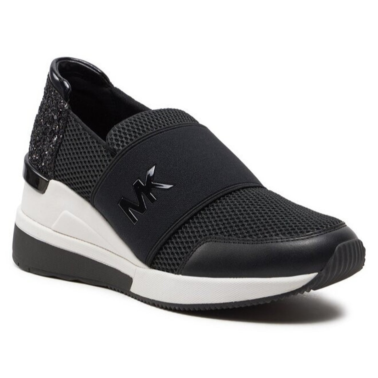 Michael Kors MK Felix Trainer NET Mesh Low Top Trainer Sneakers Size 9 M