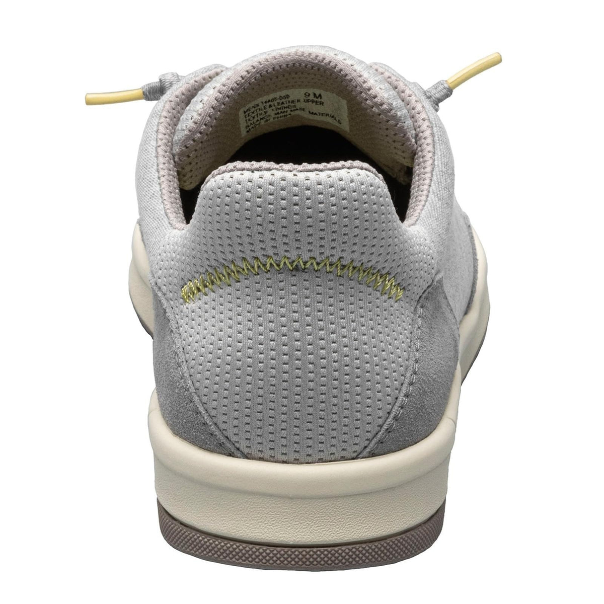 Florsheim Crossover Canvas Elastic Lace Slip-On Sneaker Light Gray Canvas 11.5 M