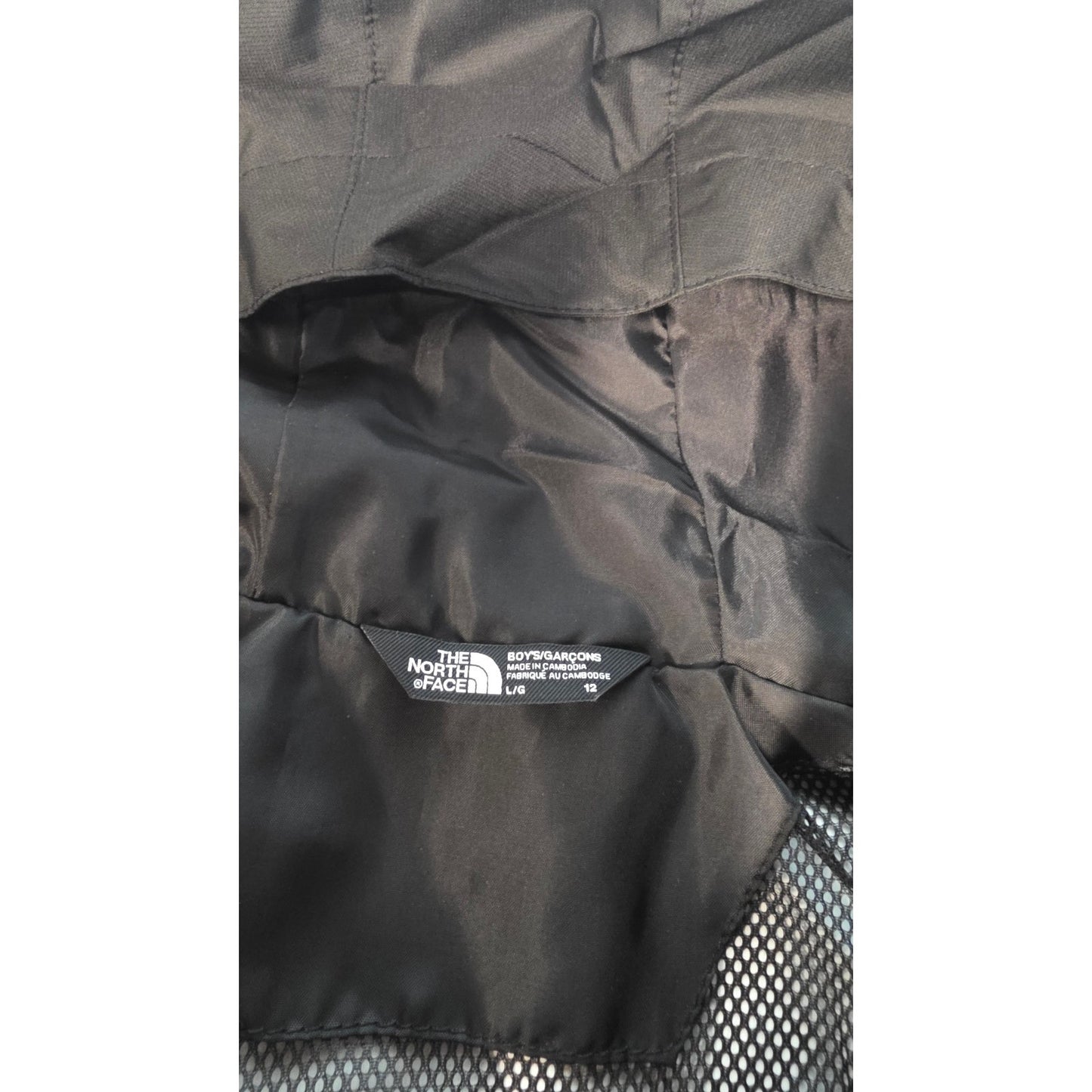 THE NORTH FACE Boys' Antora Waterproof Rain Jacket, Black Mountain Traverse 12 L