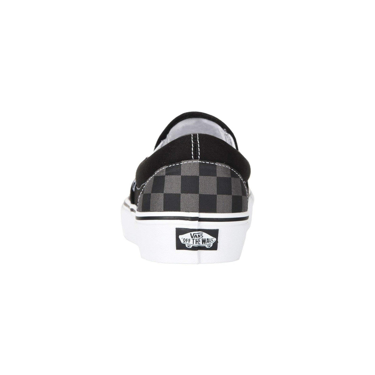 VANS CLASSIC SLIP ON Checkerboard Shoes Sneaker Black/ Gray Men 11.5 / Women 13