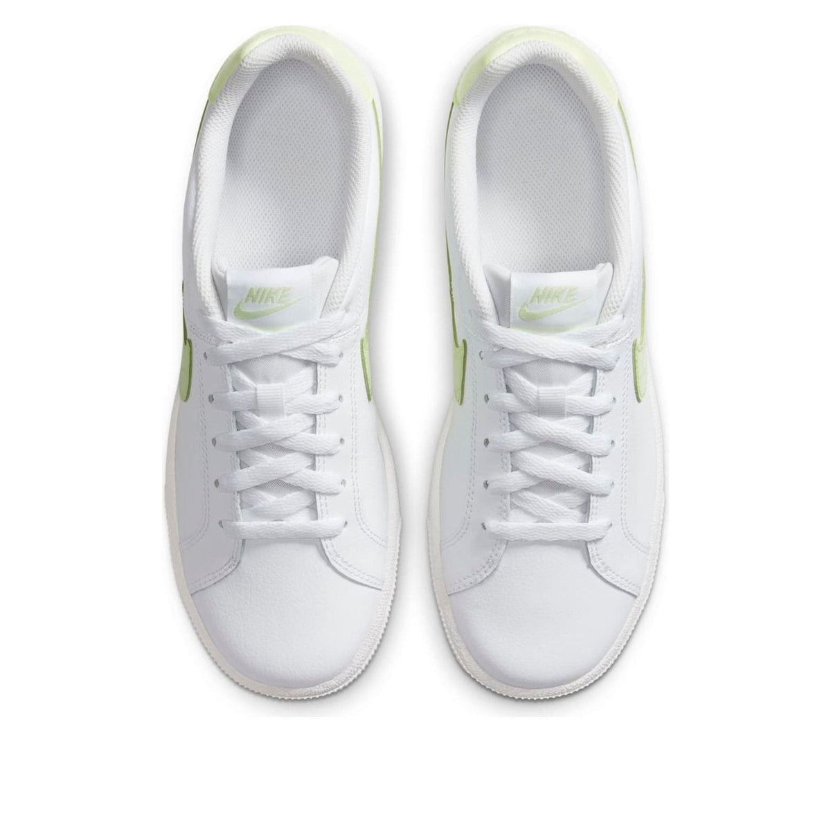 Nike Court Royale Low Top Womens Sneakers White Barely Volt 749867-121 Size 8 M