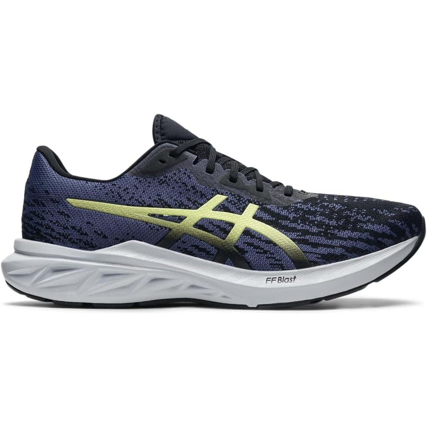 Asics Dynablast 2 Shoes Men's Black/Glow Yellow Low Top Running Sneakers 9 M