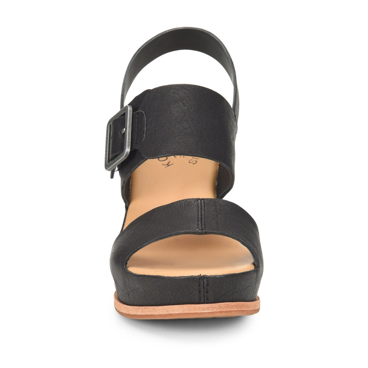 Kork Ease San Carlos Women's Sandals Platform Block Heel Black Leather Size 11