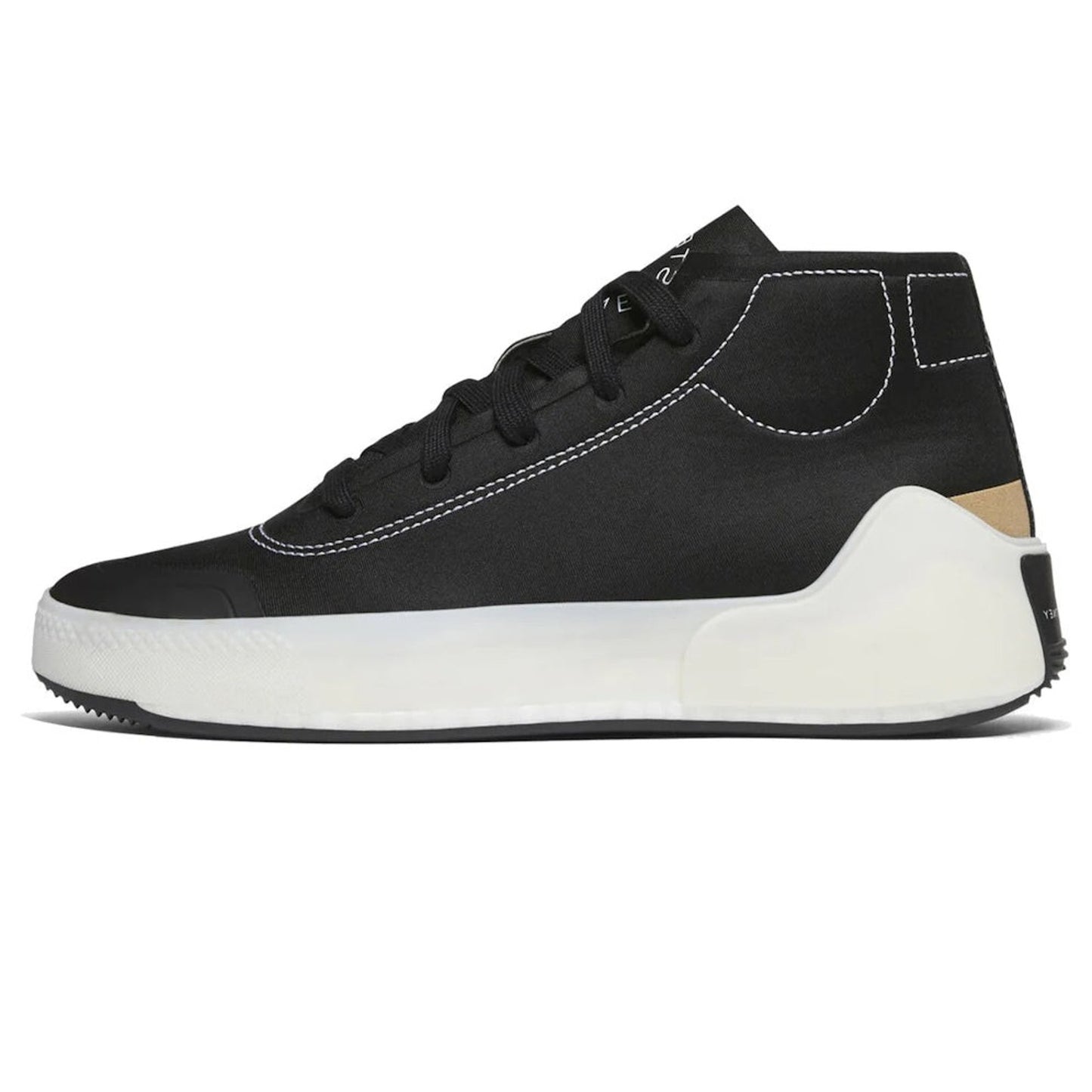 Adidas Stella McCartney Treino FX1955 Mid Sneakers Womens 7.5 B Black White