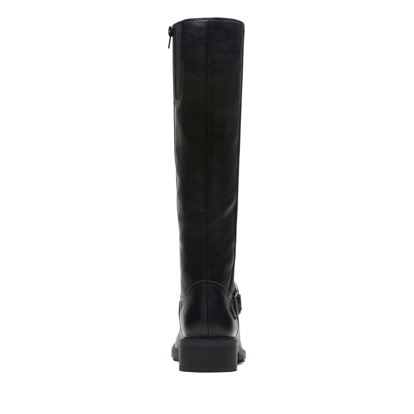 Clarks Hearth Rae Women's Dark Brown Round Leather Heel Boot Size 9.5 M