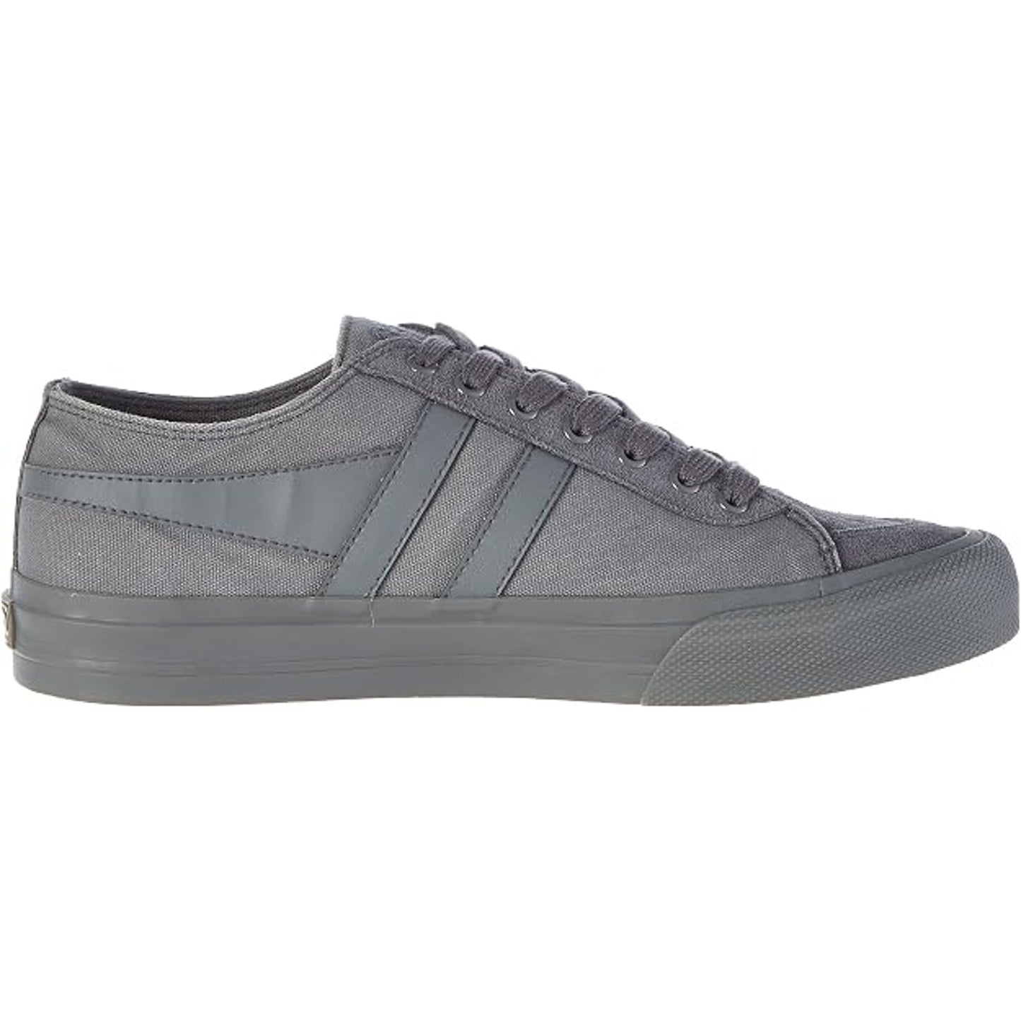 Gola Quota II Grey Canvas &Suede Retro Style Men's Trainers Sneakers Sz 9
