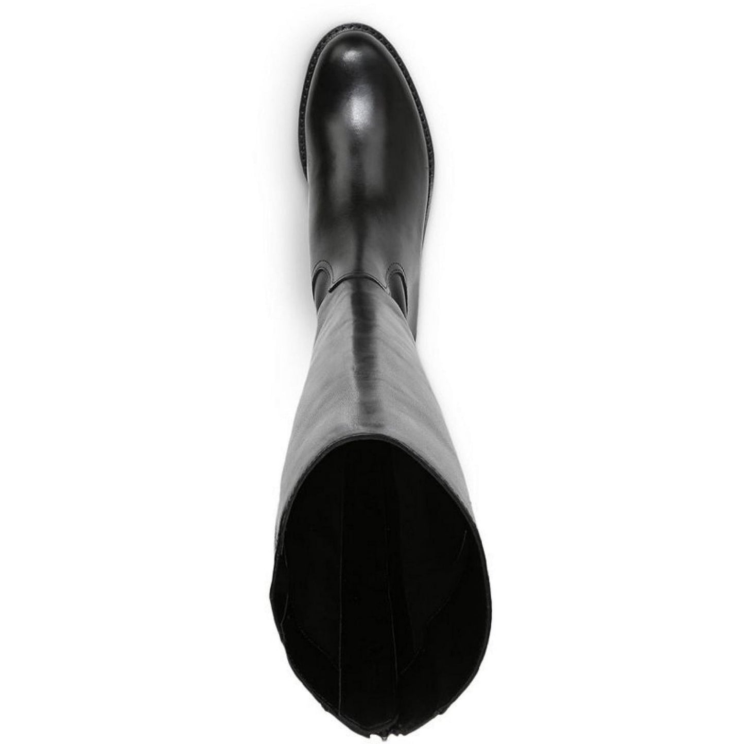 NEW Sam Edelman Mikala 9 M Black Leather Riding Knee High Boots Wide Calf Zip