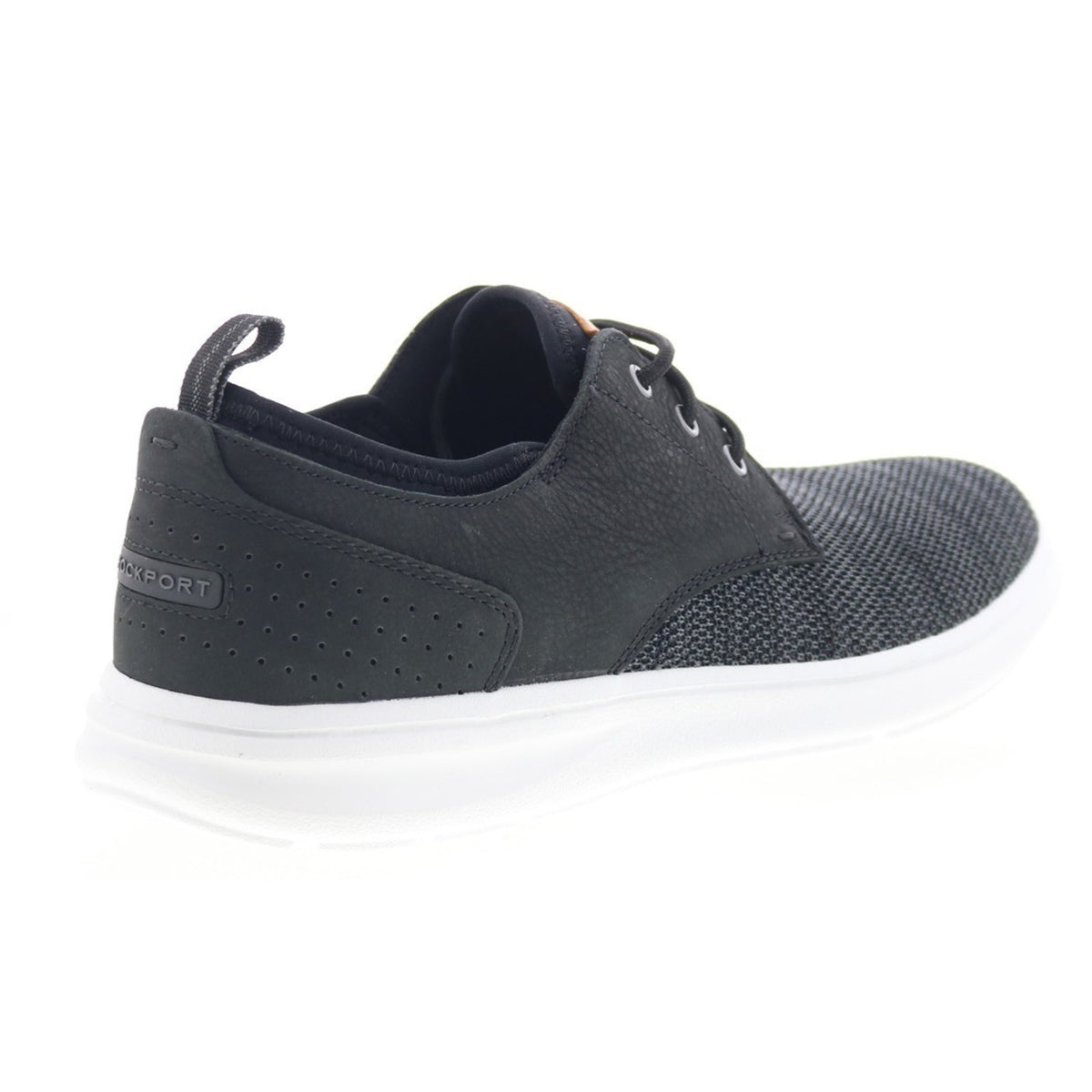 Rockport Zaden Plain Toe Mens Black Oxfords Lace Up Casual Shoes 9.5 M