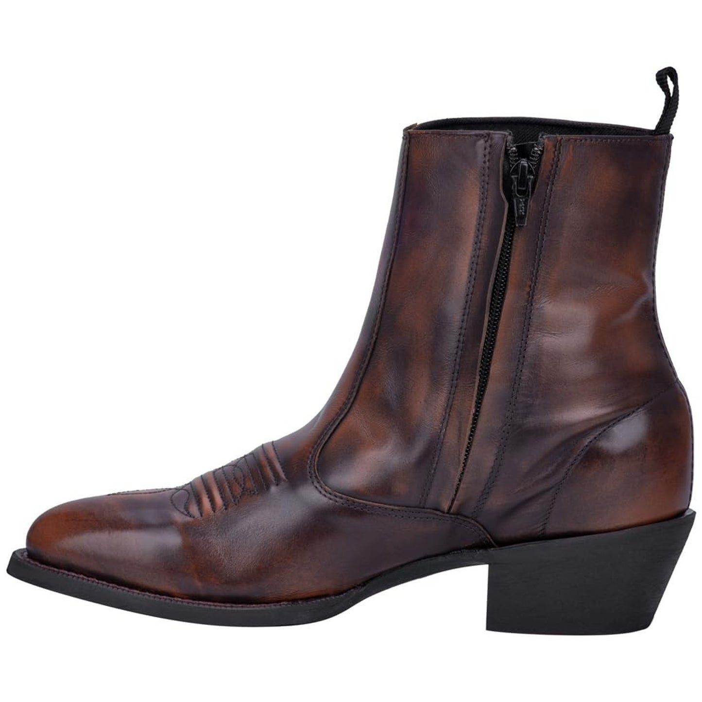 Laredo Men's Side Zipper Western Boot - Round Toe - 10 Wide