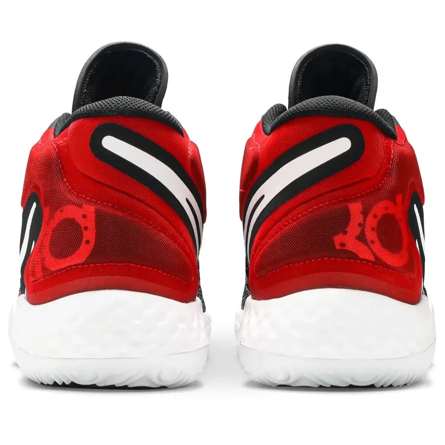 Nike Men's KD Trey 5 VIII Basketball Shoes, Black /Red /White 11.5
